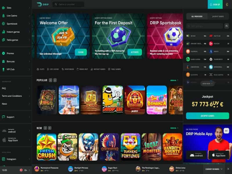 Drip Casino: Ваш Источник Уникальных Игровых Опытов